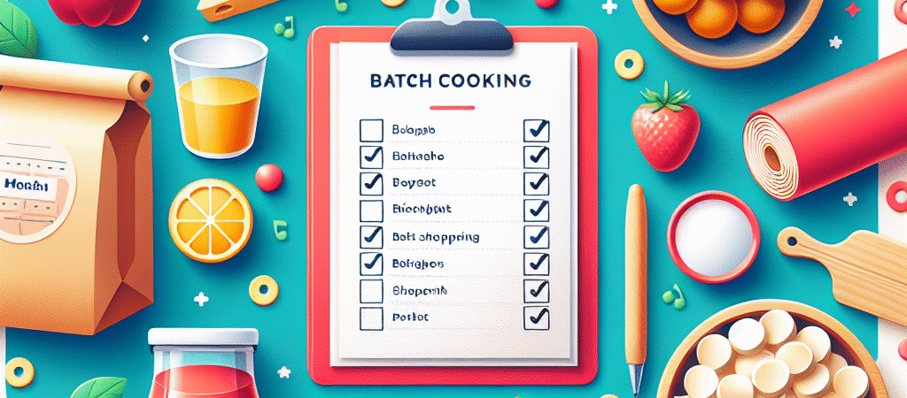 Batch cooking spécial petit budget : menus + liste de courses inclus