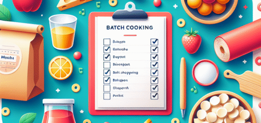 Batch cooking spécial petit budget : menus + liste de courses inclus