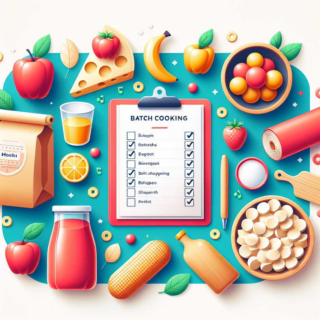 Batch cooking spécial petit budget : menus + liste de courses inclus