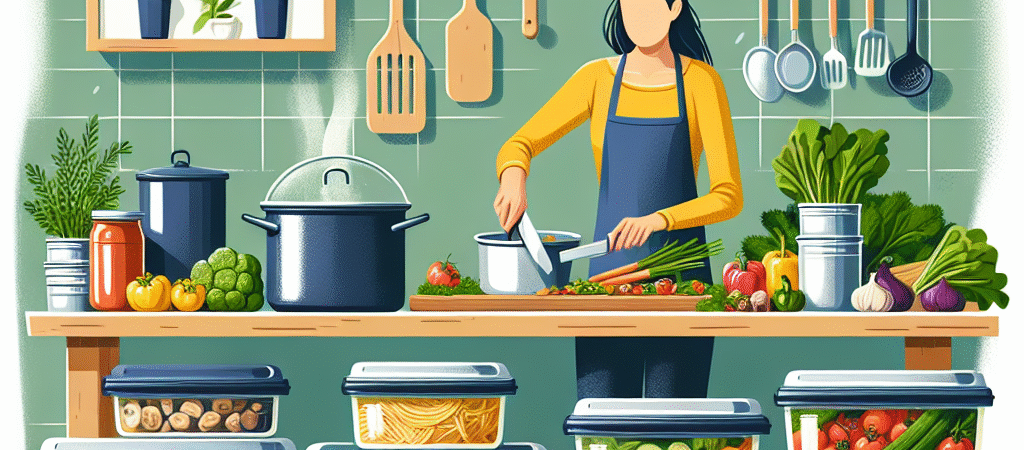 Comment faire du batch-cooking zéro déchet et petit budget